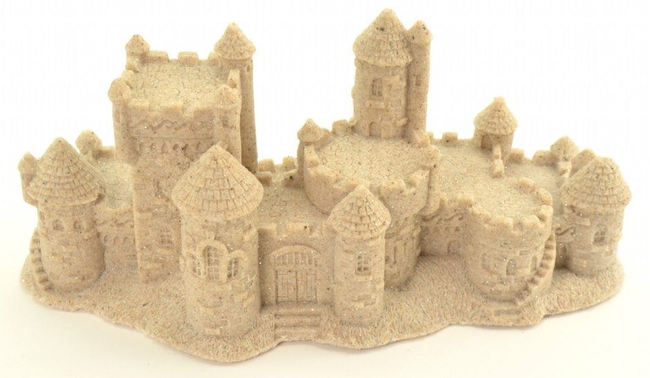 Небольшие песочные замки