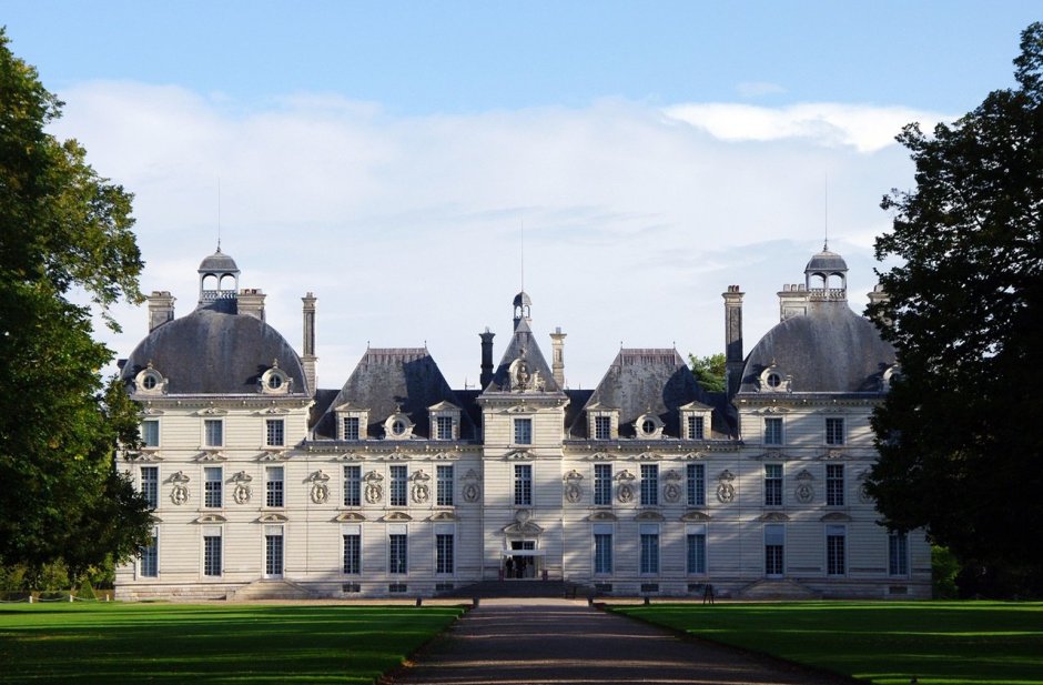 Замки Луары Франция Villandry