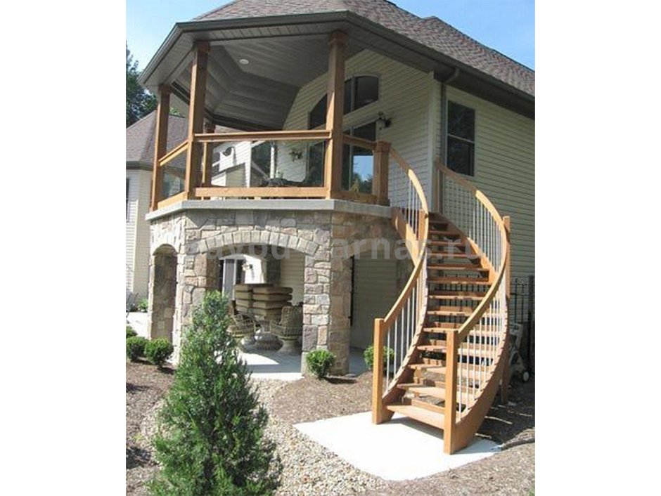 Двухэтажная веранда