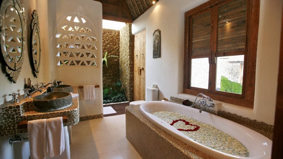 Ванные комнаты на Бали