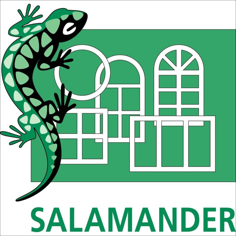 Salamander окна логотип