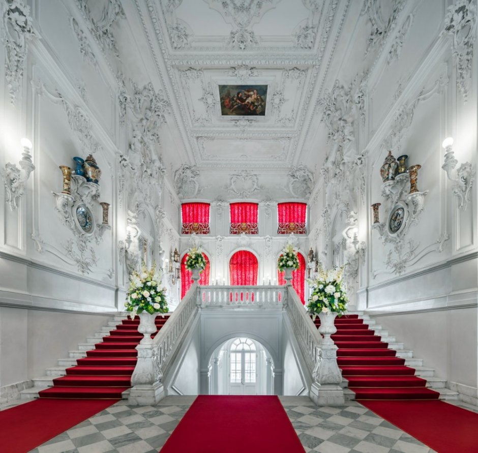 Королевский дворец Дроттнингхольм интерьеры
