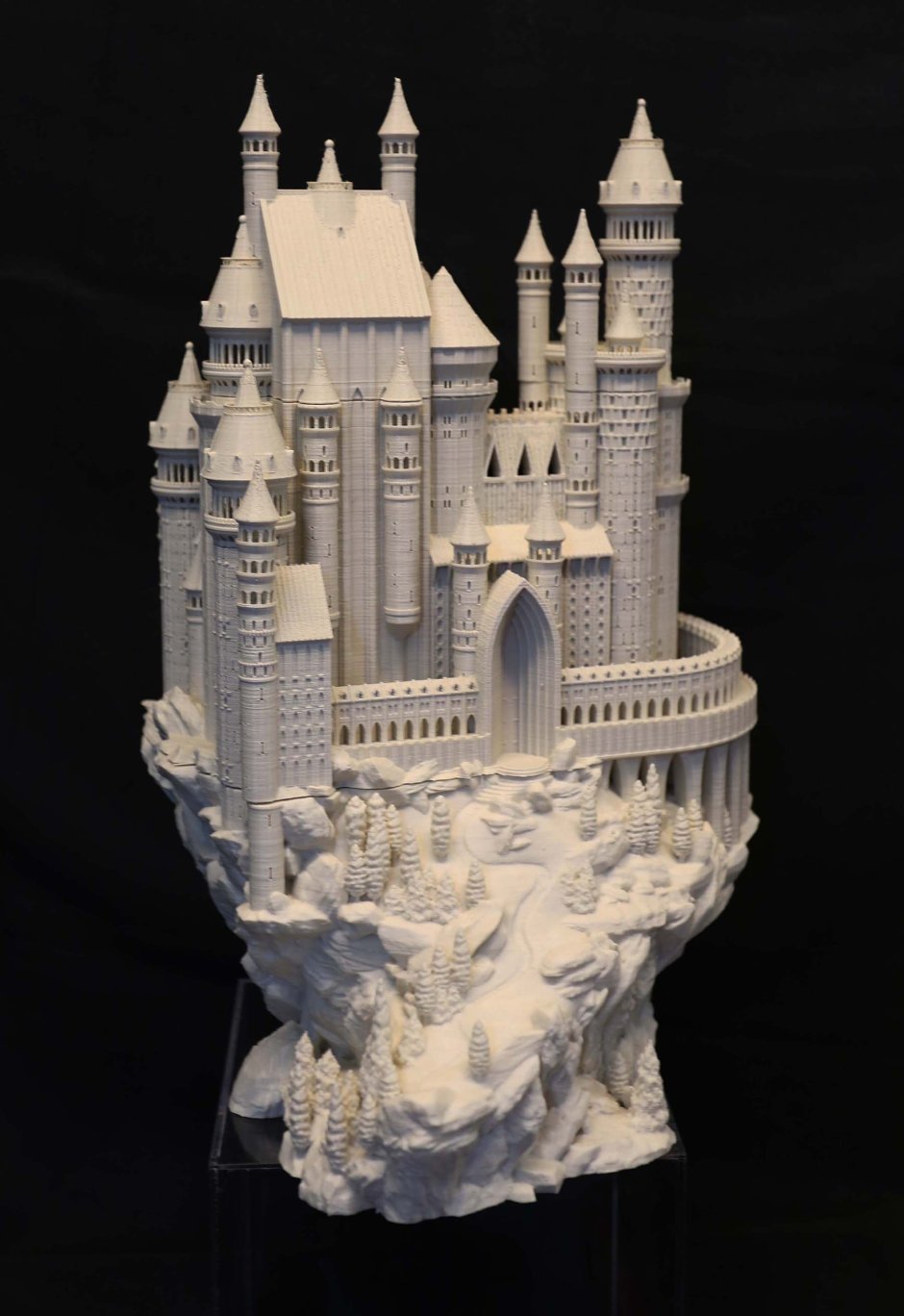 3d модель замка Шильона