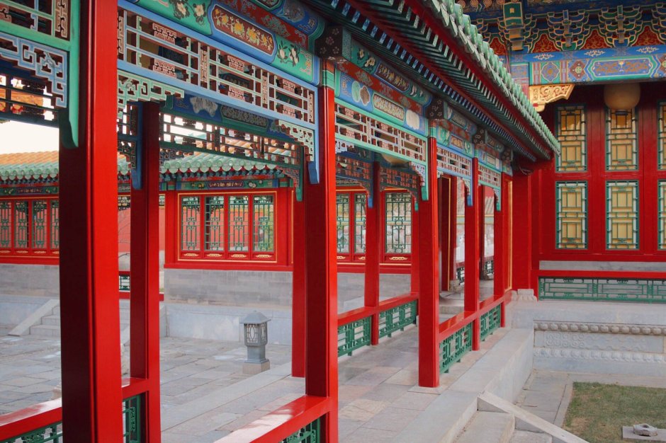 Китай архитектура Императорский дворец