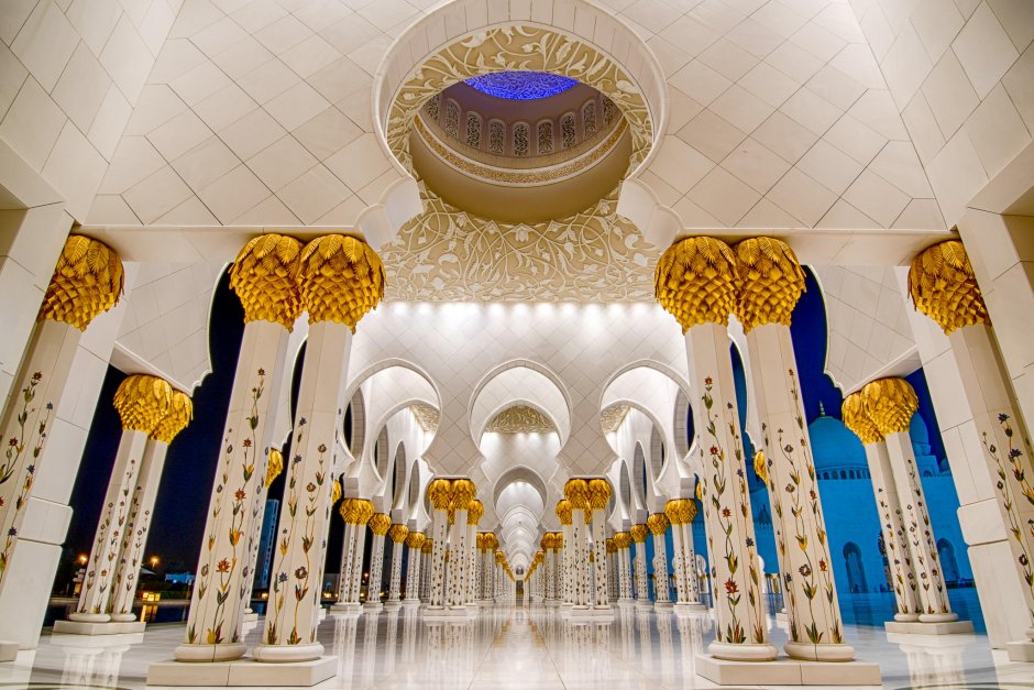 Мечеть шейха Зайда Абу-Даби Elisabeth r