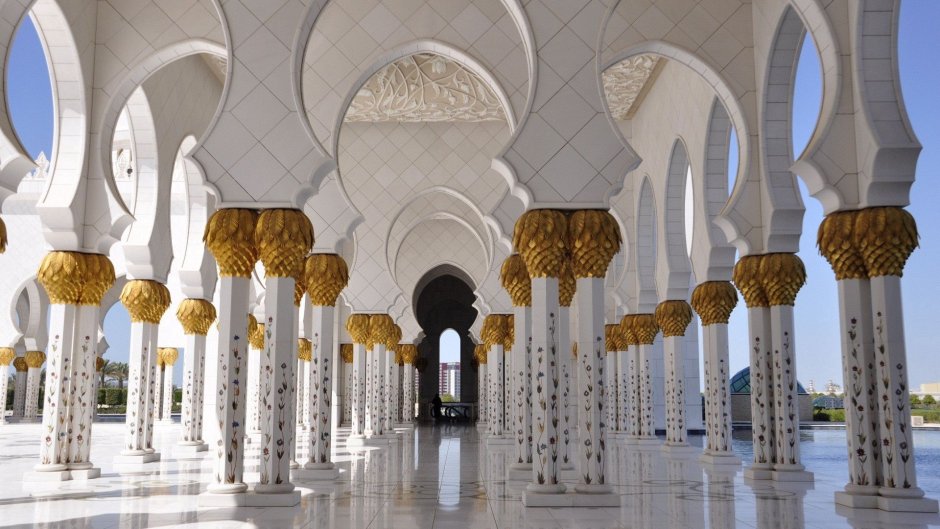 Абу-Даби мечеть шейха Зайеда