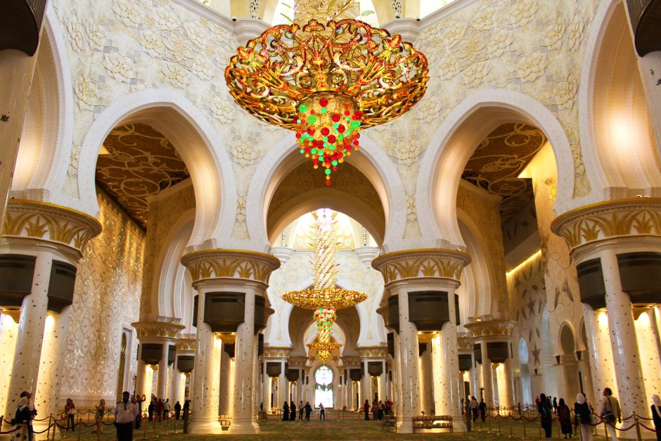 Мечеть в Дубае Абу Даби