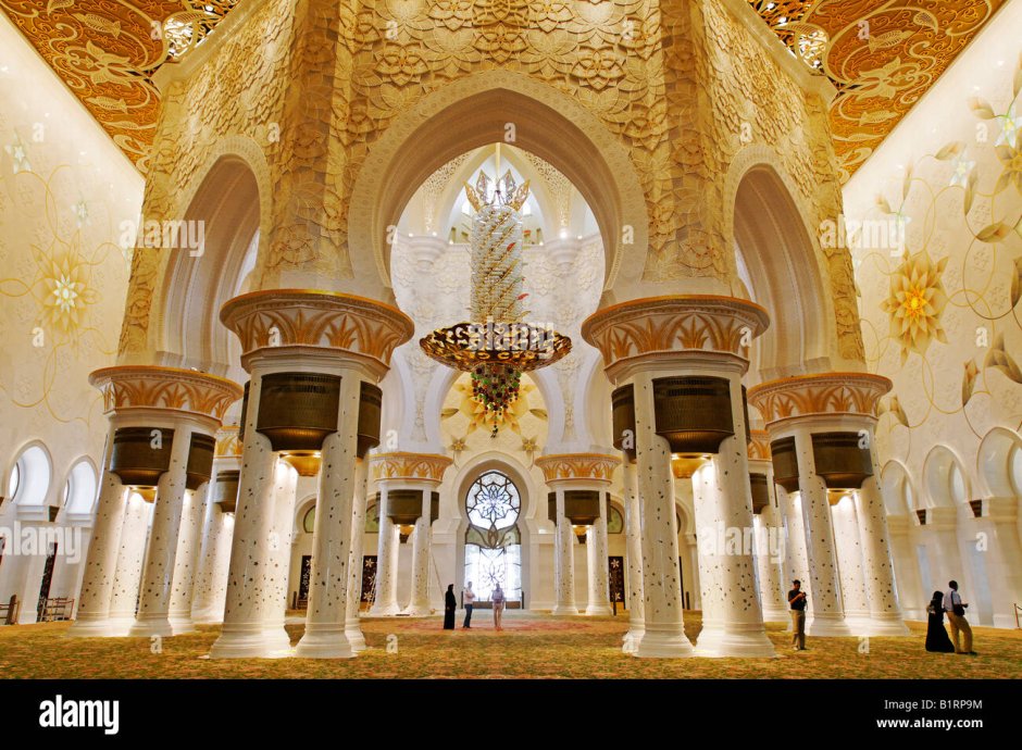 Мечеть шейха Зайда Восточная сказка