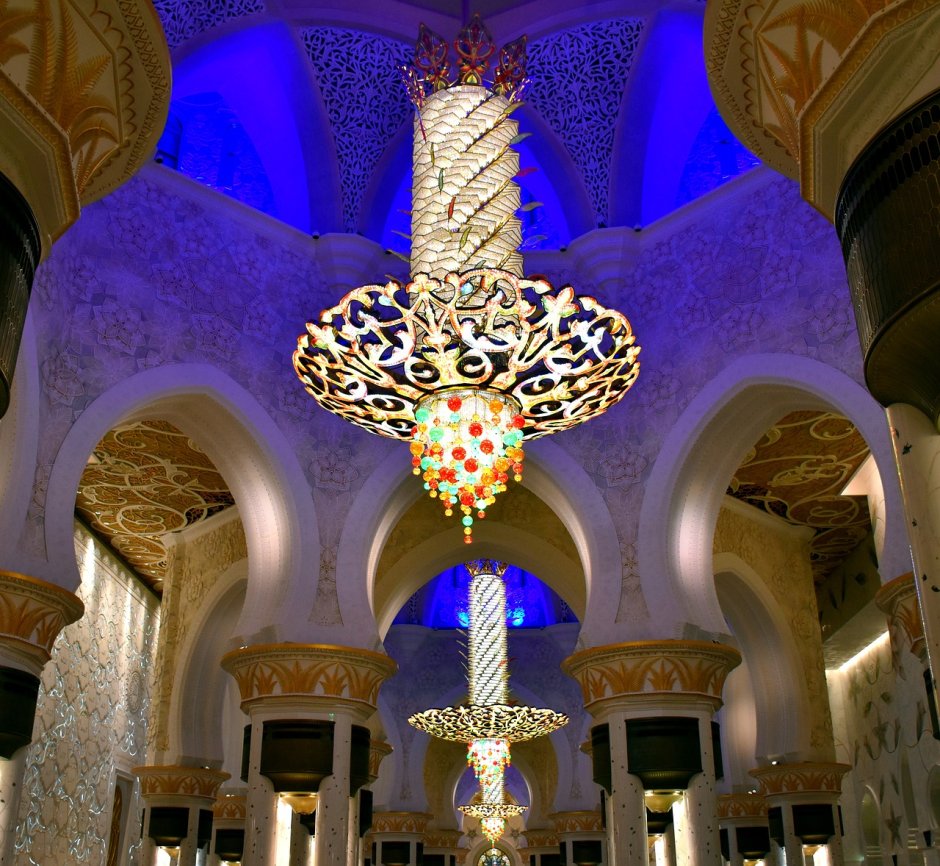 Абу-Даби мечеть шейха Зайеда