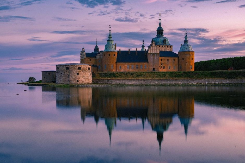 Замок кальмар в Швеции