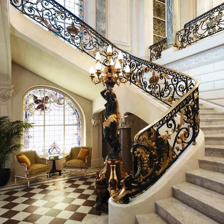 Казерта дворец парадная лестница