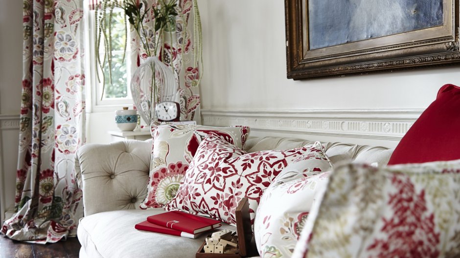 Английская ткань Sanderson, коллекция Caspian Weaves шторы