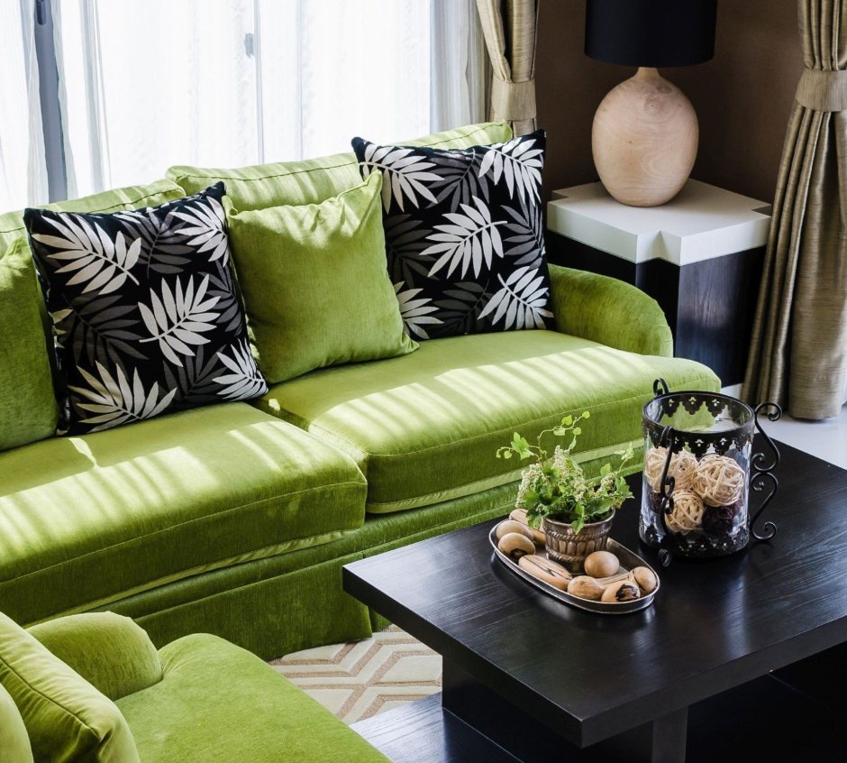 Диван лофт Velvet Emerald