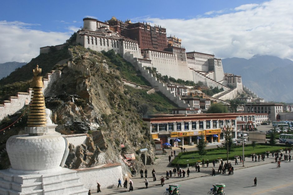 Дворец Потала, Лхаса, тибетский автономный район, Китай