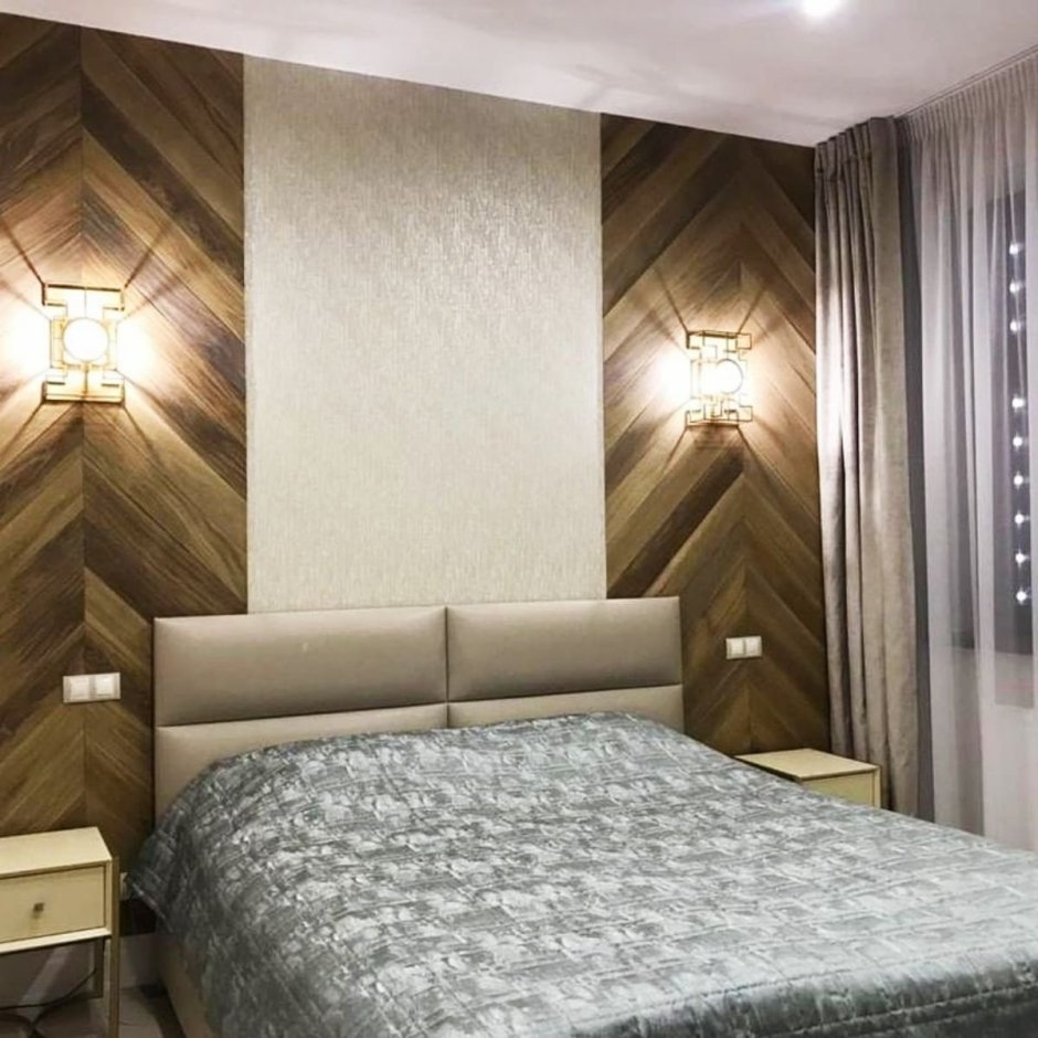 Rustic Wood Decor спальня