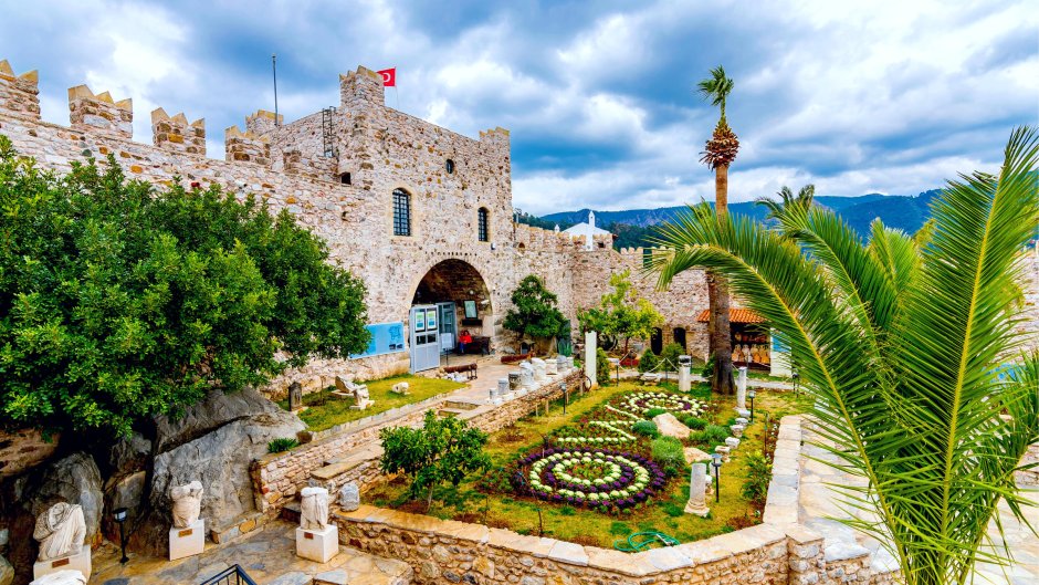 Турция Старая крепость Аланья