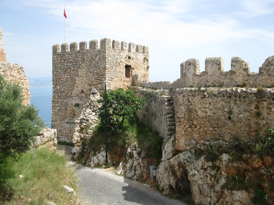 Крепостная стена Турция