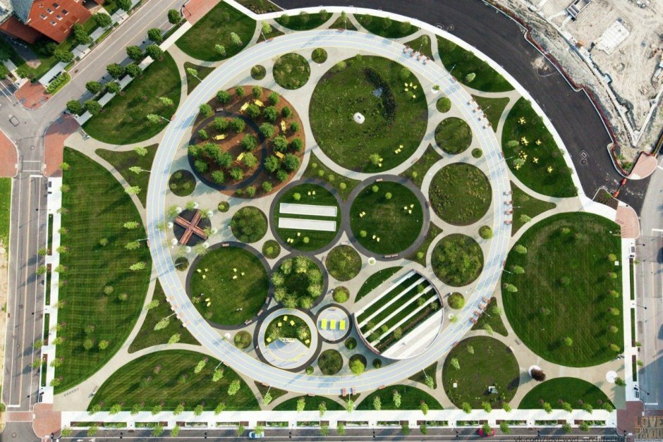 Navy Yards Central Green в Филадельфии