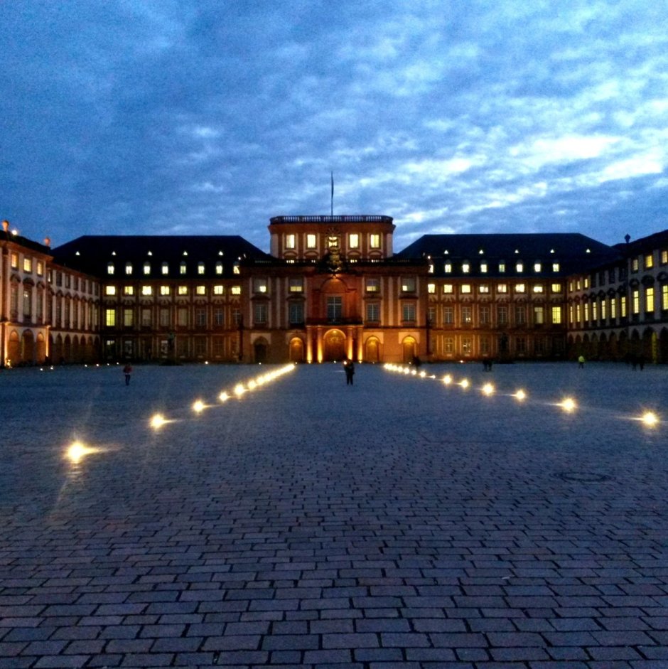Манхайм Германия дворец