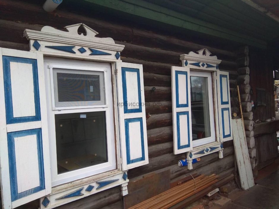 Советские деревянные окна