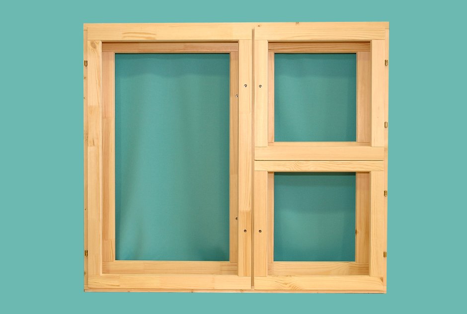 Двухрамные деревянные окна