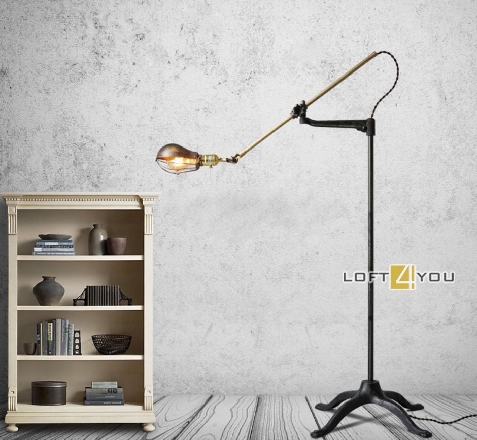 Торшер Industrial Floor Lamp 3876