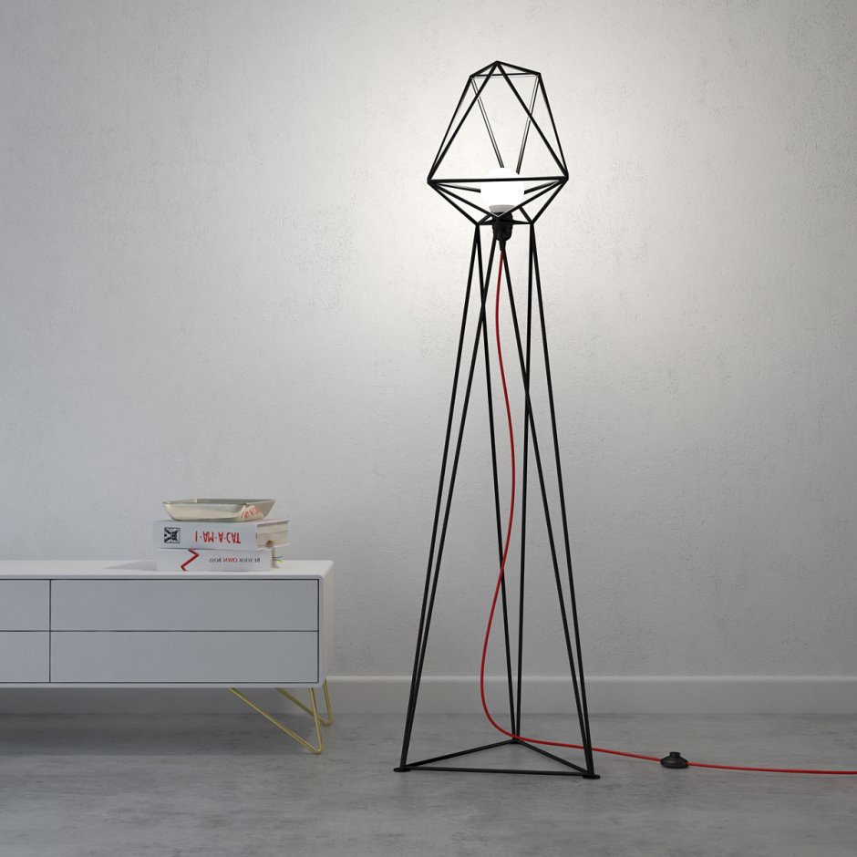 Торшер Industrial Floor Lamp 3876