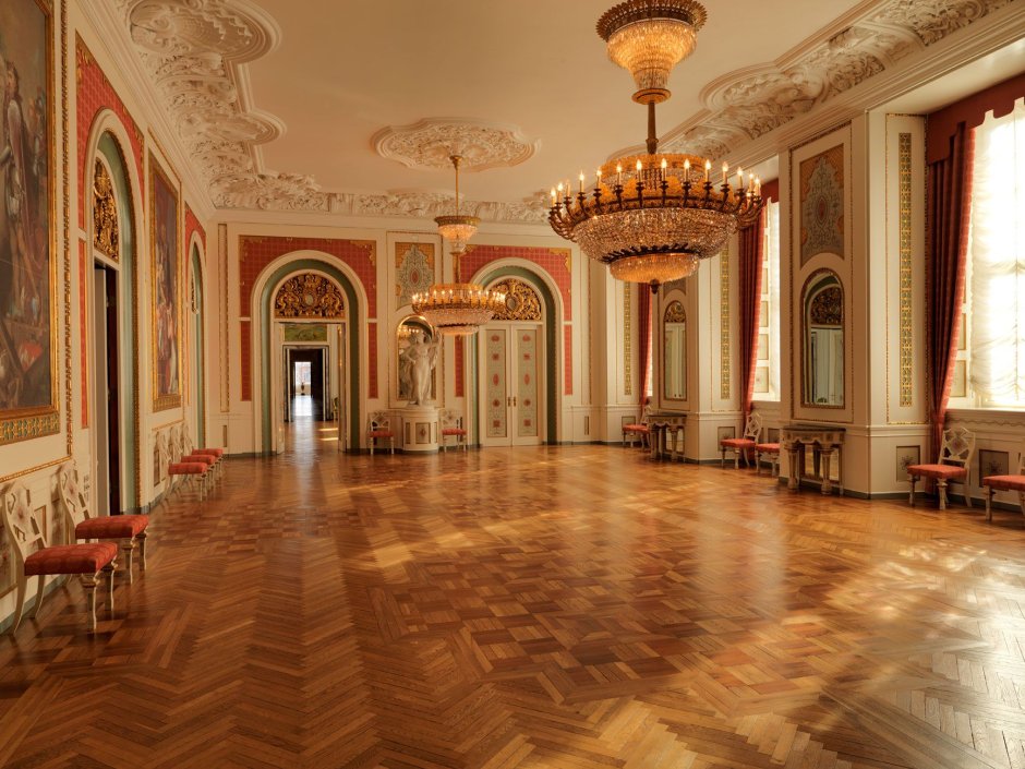 Кристиансборг дворец внутри
