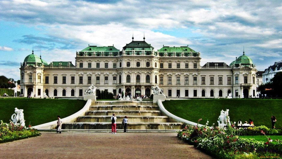 Das Schloss Belvedere Австрии