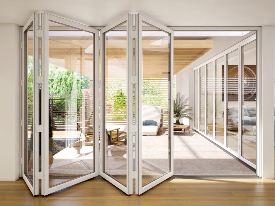 Алюминиевые bi-Folding двери