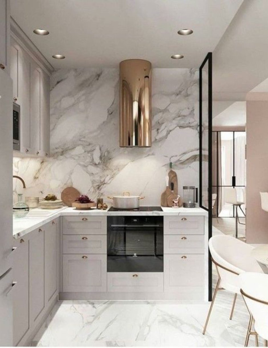 Планировка кухни п44 трешка