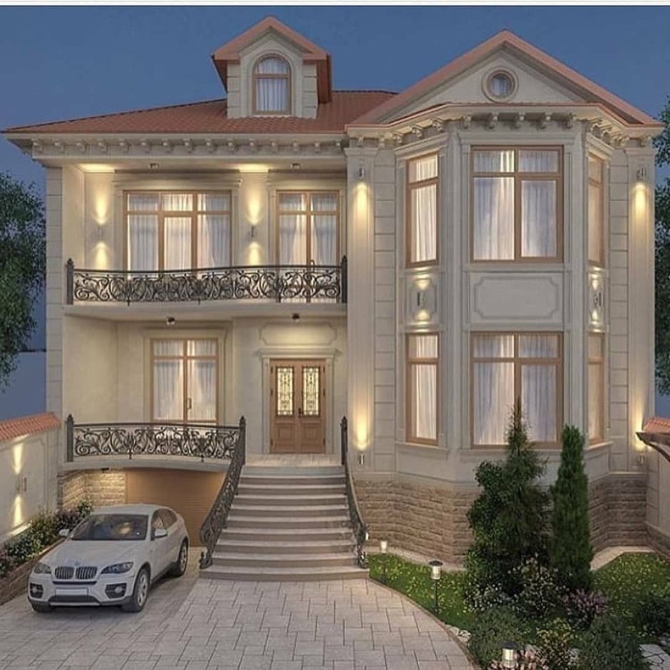 Красивый балкон снаружи