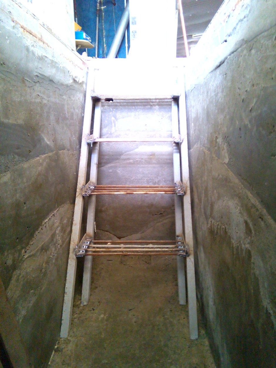 Лестница 1.5 метра в смотровой яме