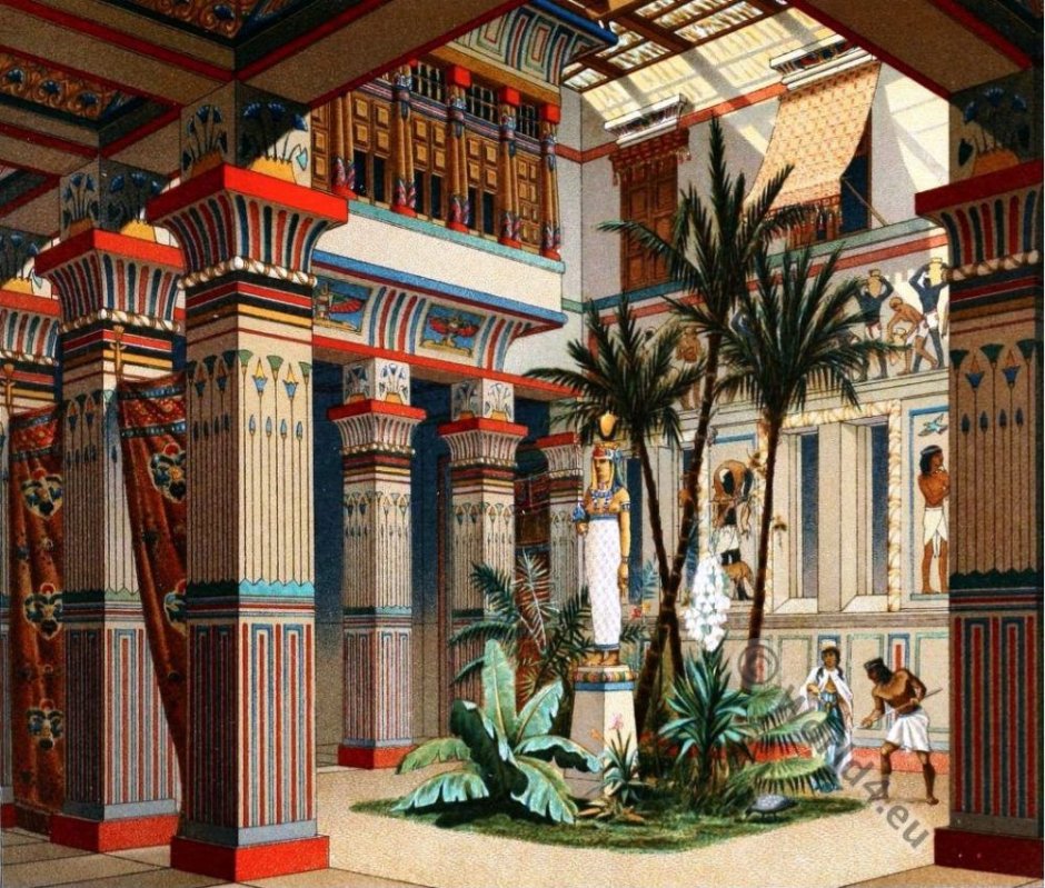 Дом вельможи в древнем Египте