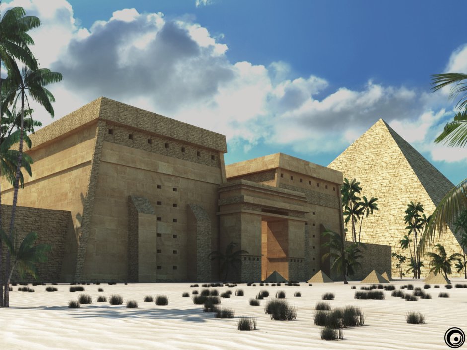 Дворцы древнего Египта