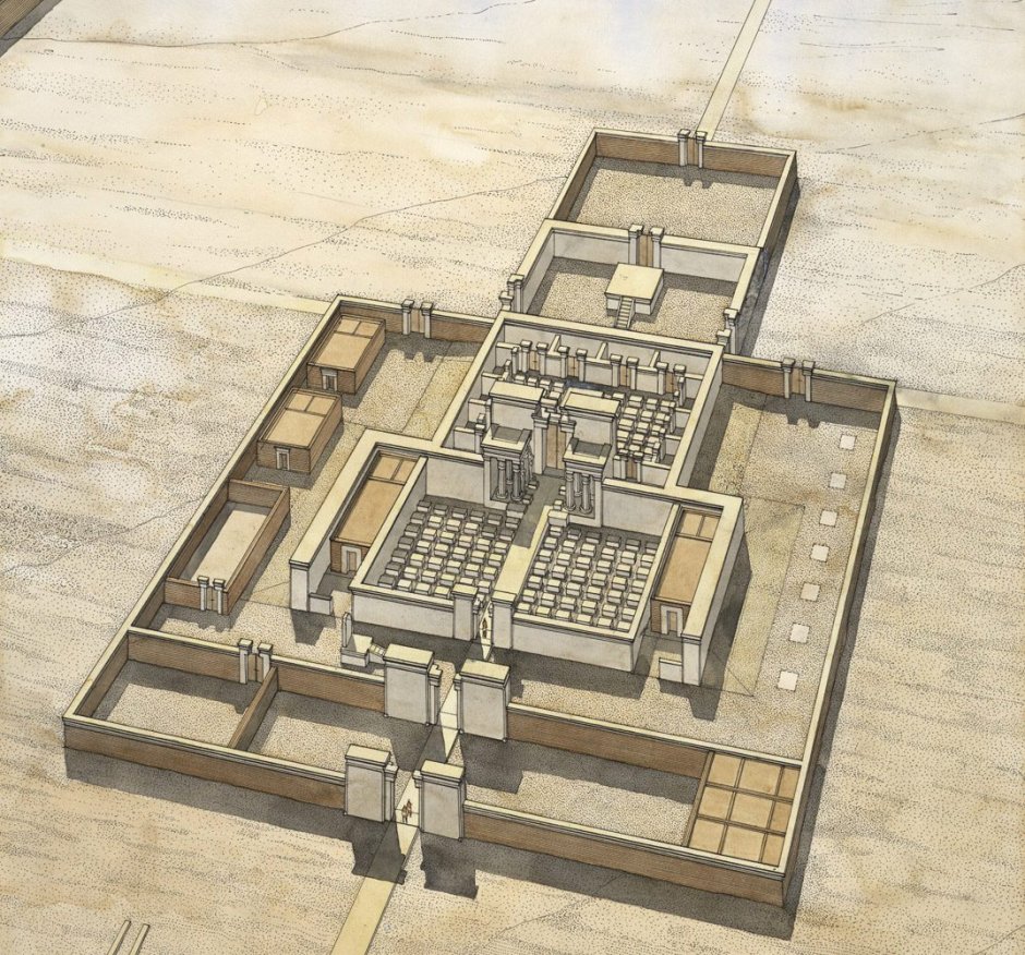 Мемфис древний Египет план города