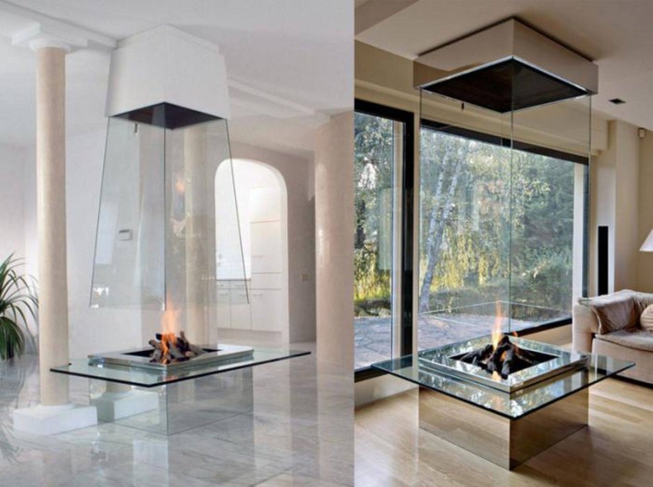 Стеклянные камины Boley 870 Glas