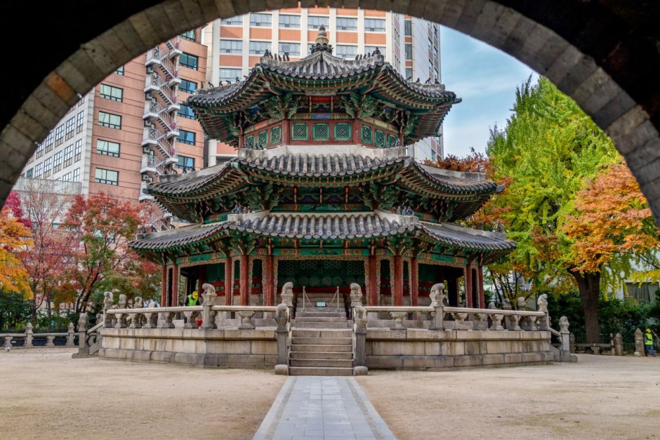 Корейский храм в Сеуле