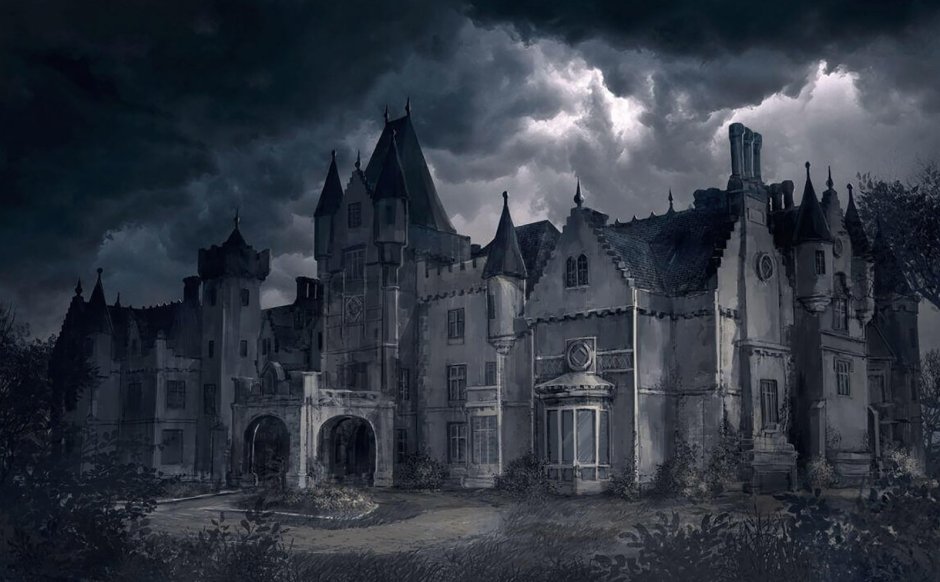 Старые замки вампиров настоящем времени