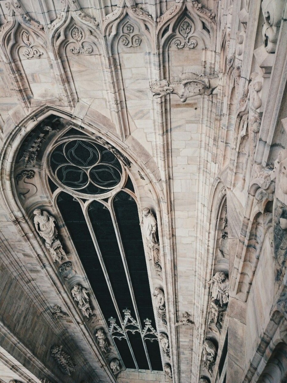 Миланский собор архитектурная деталь