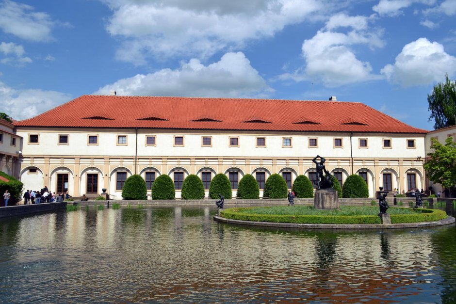 Вальдштейнский дворец в Праге план