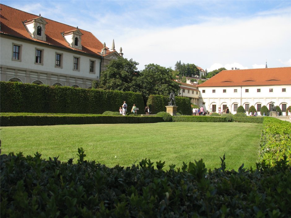 Прага Валленштейнский сад
