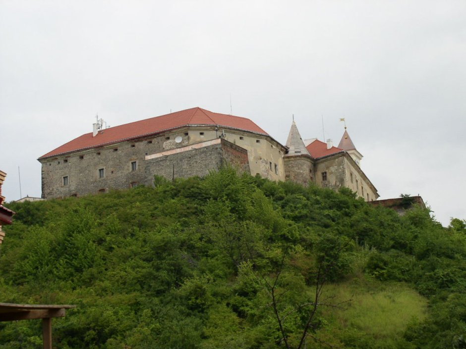 Замок Паланок в Мукачево в 1983 год