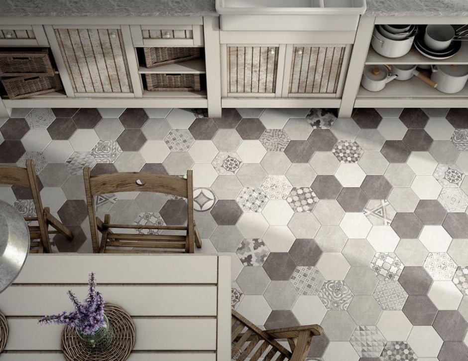 Плитка equipe Hexatile Cement