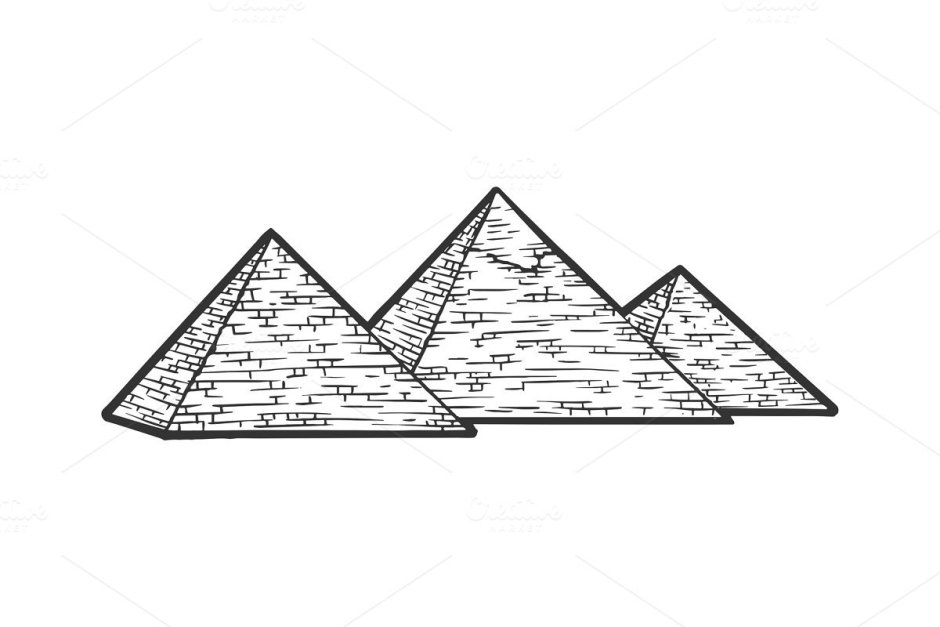 Пирамида эскиз