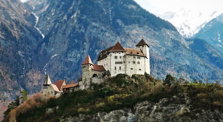 Замок Гутенберг Лихтенштейн история