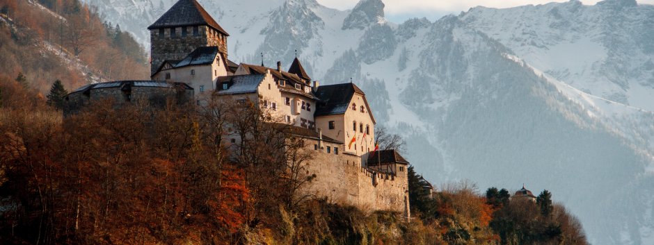 Лихтенштейн средневековый Княжеский замок план