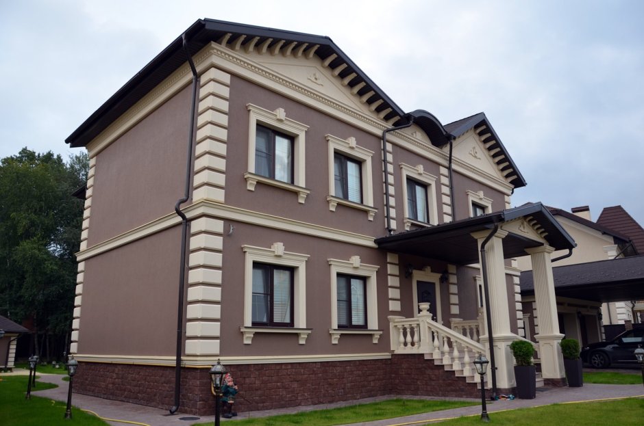Венецианская штукатурка в холле