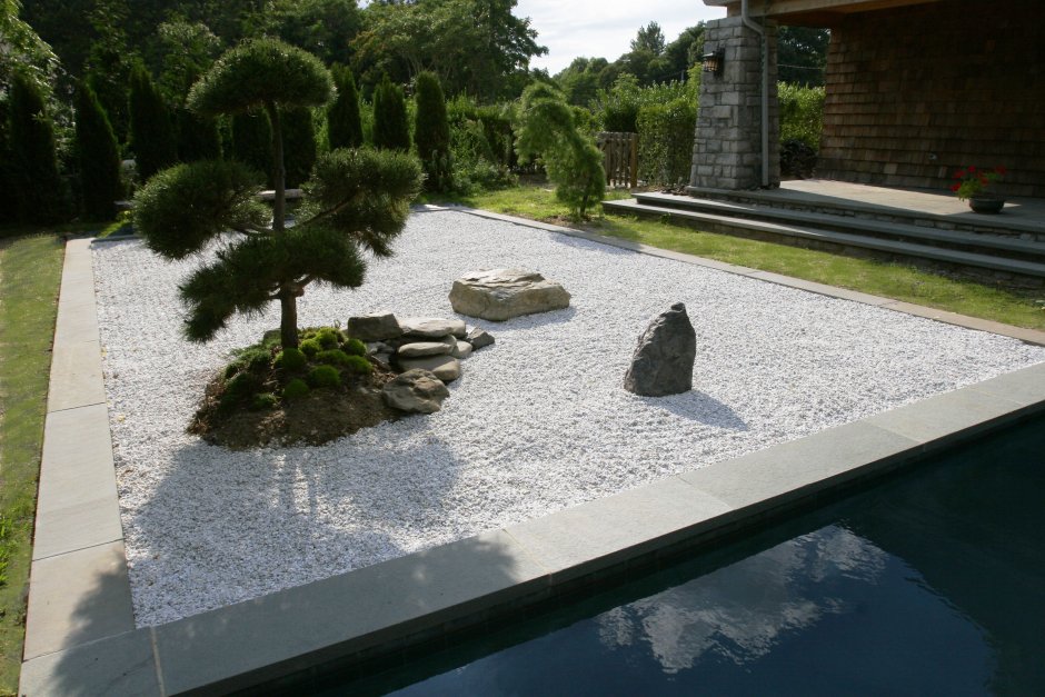 Современный сад камней