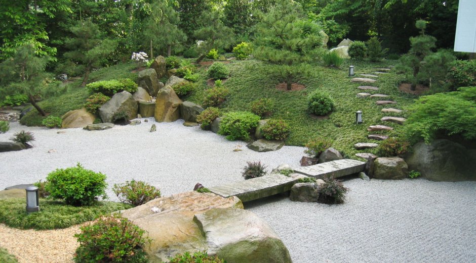 Семиугольный сад камней